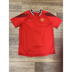 MANCHESTER‎ UNITED Red Home Soccer/Football Jersey/Shirt L 42-44"